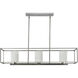 Chadwick 3 Light 40 inch Brushed Nickel Island Chandelier Ceiling Light