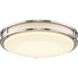 Abide LED LED 14 inch Brushed Nickel Flush Mount Ceiling Light, Medium, Progress LED