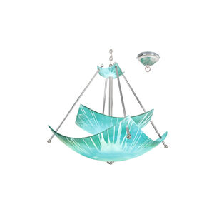 Episode 6 Light 48 inch Brilliant Silver Chandelier Ceiling Light, Private Events