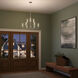 Merry 9 Light 28 inch Brushed Nickel Chandelier Ceiling Light