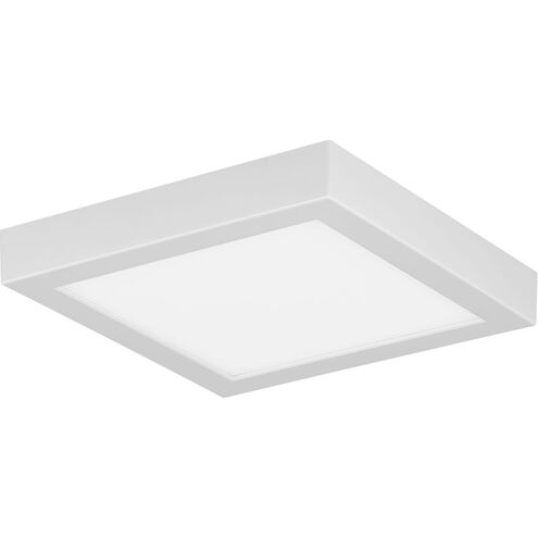 Everlume LED 7 inch White Edgelit Square Flush Mount Ceiling Light, Progress LED