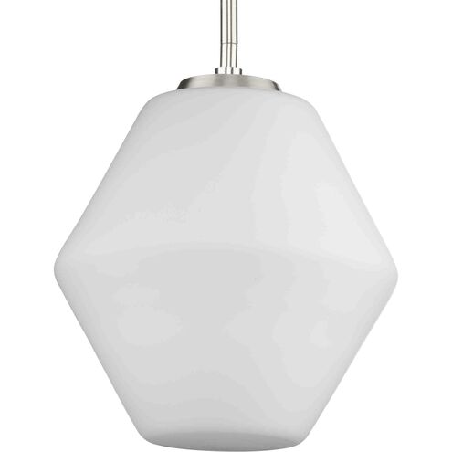 Copeland 1 Light 10 inch Brushed Nickel Pendant Ceiling Light