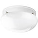 Fitter 2 Light 9.25 inch White Flush Mount Ceiling Light