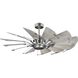 Springer 52 inch Antique Nickel with White Barnwood Blades Windmill Ceiling Fan