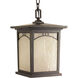 Residence 1 Light 8 inch Antique Bronze Outdoor Hanging Lantern