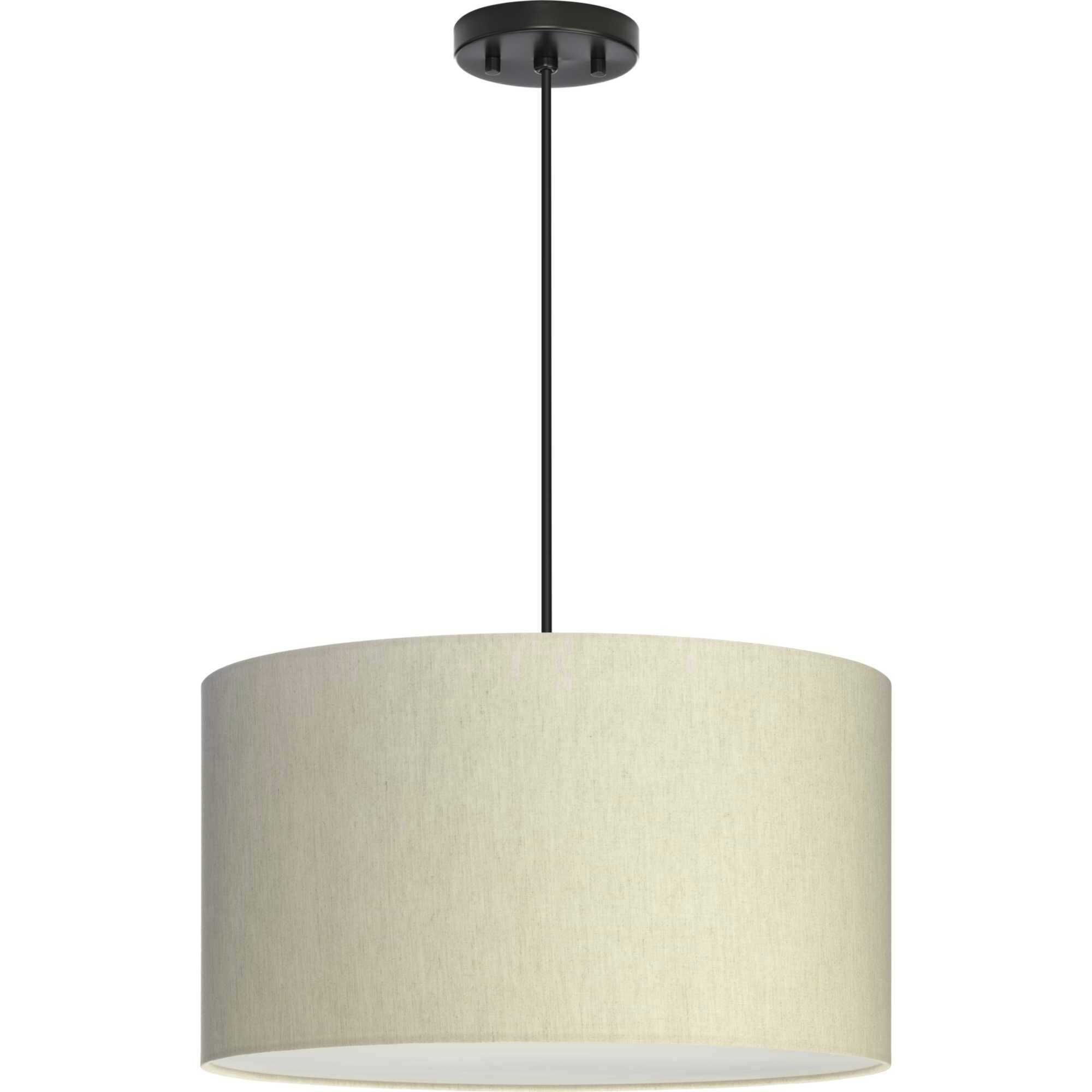 Markor 3 Light 18.12 inch Brushed Nickel/Matte Black/Vintage Brass Drum Pendant Ceiling Light