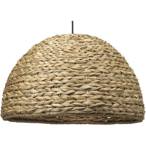 Shoreline 1 Light 22 inch Natural Pendant Ceiling Light
