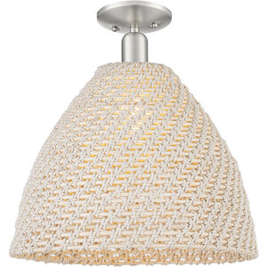 Natural Ballston Dome 1 Light 15.75 inch Semi-Flush Mount