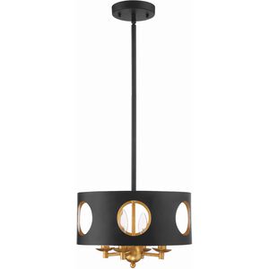 Odelle 4 Light 14.00 inch Mini Chandelier