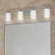 Replay 4 Light 31.13 inch Brushed Nickel Bath Vanity Wall Light