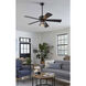 Midvale 56 inch Blistered Iron Outdoor Ceiling Fan