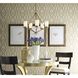 Elevate 3 Light 22 inch Brushed Bronze Chandelier Ceiling Light, Design Series