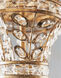 Palais 3 Light 22 inch Imperial Gold Chandelier Ceiling Light