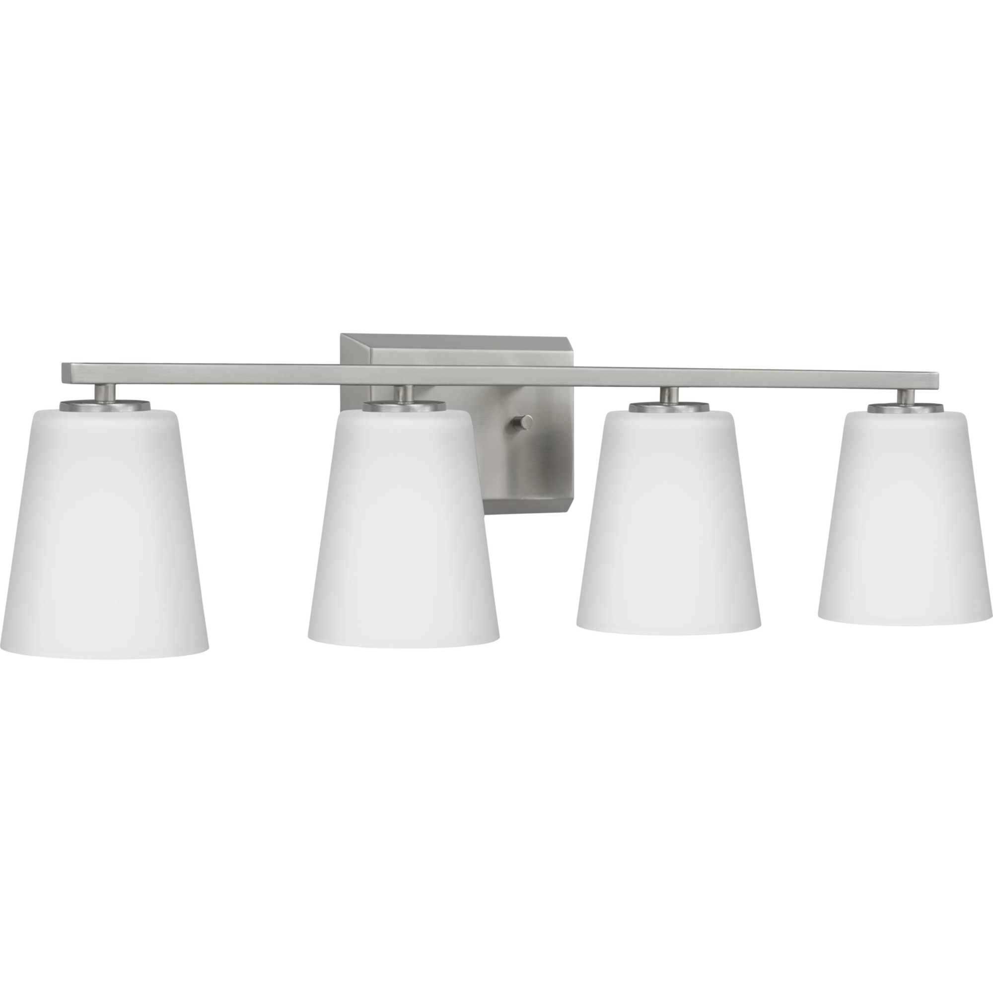 Vertex 4 Light 29 inch Brushed Nickel Bath Light Wall Light