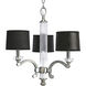 Roxbury 3 Light 20 inch Classic Silver Chandelier Ceiling Light