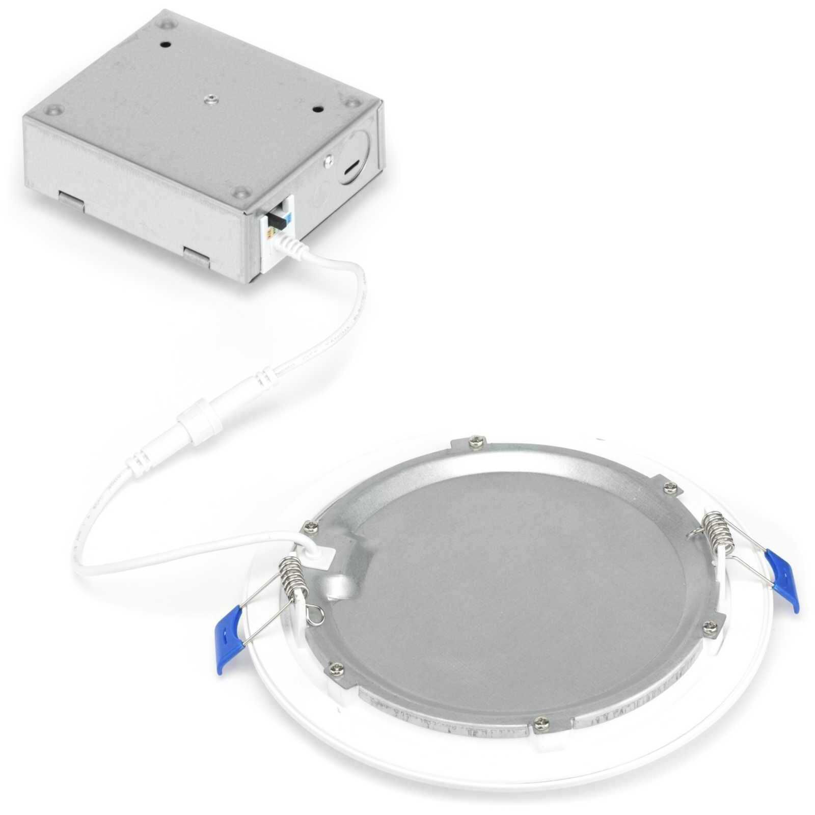 Everlume LED Satin White Canless Recessed Downlight, Progress LED