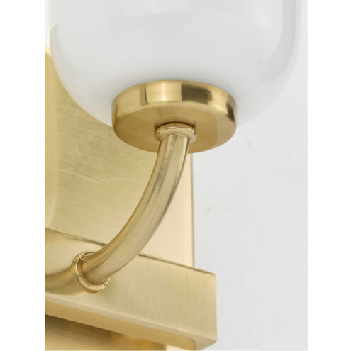 Moore 1 Light 5 inch Satin Brass Bath Vanity Wall Light