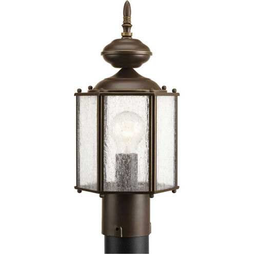 Roman Coach 1 Light 16 inch Antique Bronze Outdoor Post Lantern