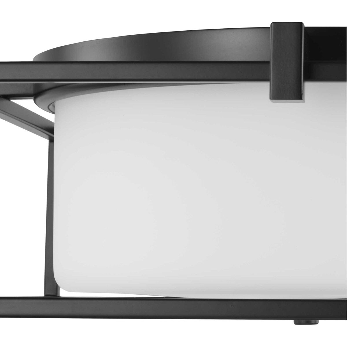 Chadwick 2 Light 15 inch Matte Black Flush Mount Ceiling Light