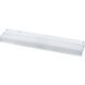 Undercabinet 18 inch White Undercabinet Light in Bulbs Not Included, 18.375", Switch Included
