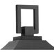 Gibbes Street 3 Light 27 inch Textured Black Outdoor Post Lantern, Design Series