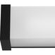 Phase 6.1 LED 36 inch Black Linear Vanity Light Wall Light