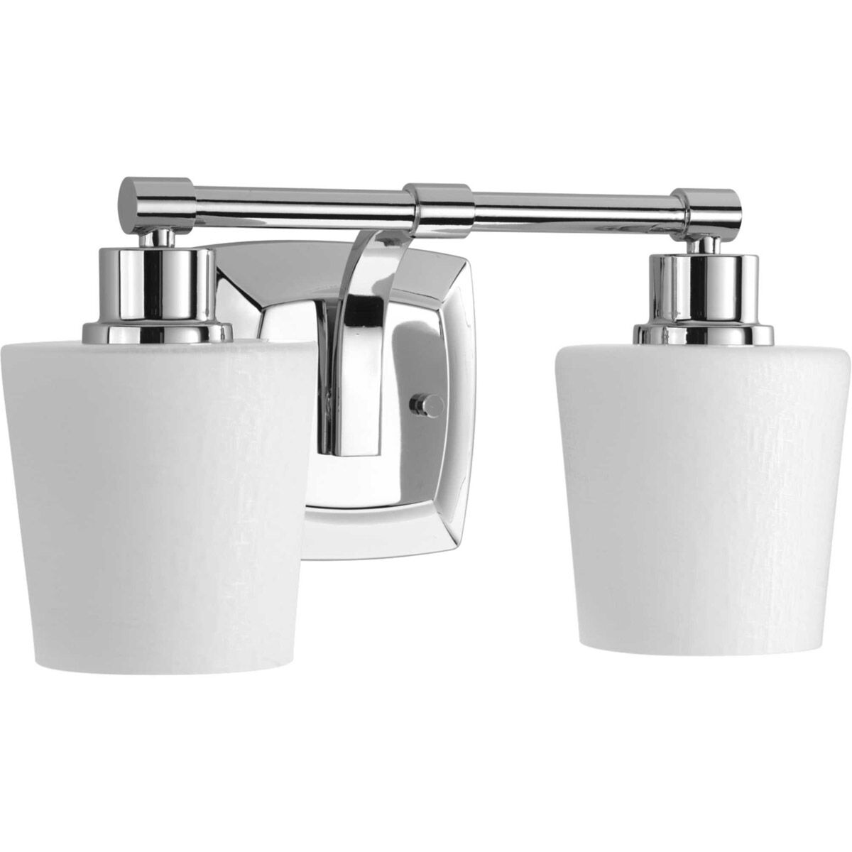 Glance 2 Light 15 inch Polished Chrome Bath Vanity Wall Light, Design Series