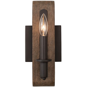 Duluth 1 Light 5 inch Satin Bronze Bath Vanity Light Wall Light