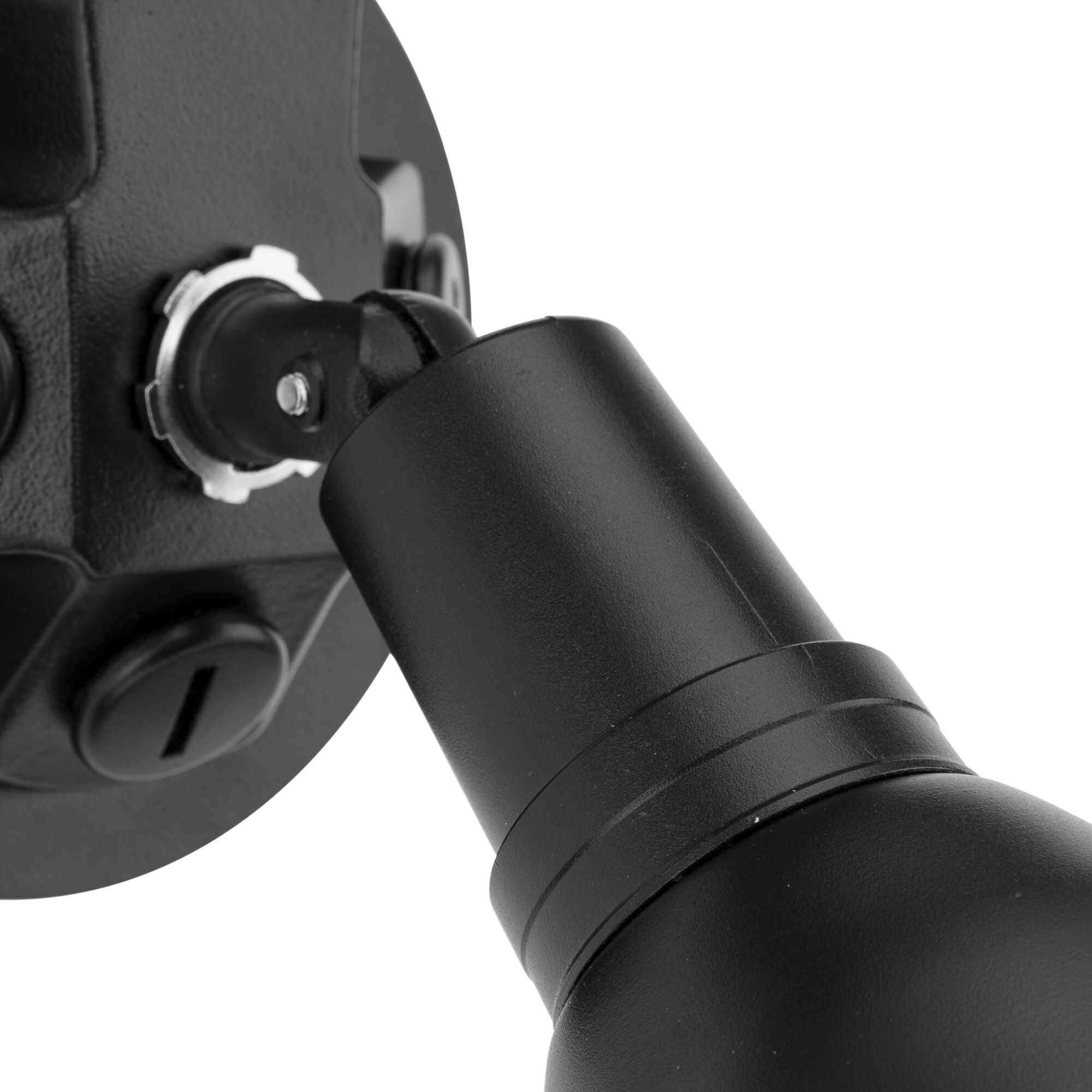 Par Lampholder Outdoor Adjustable Swivel Flood Light in Black