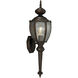 Roman Bronze 1 Light 25 inch Roman Bronze Outdoor Wall Lantern