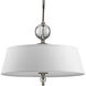 Fortune 3 Light 20 inch Polished Nickel Pendant Ceiling Light