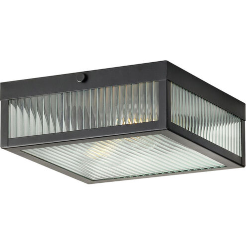 Dwyer 2 Light 11 inch Matte Black Flush Mount Ceiling Light