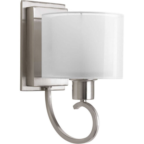 Invite 1 Light 7 inch Brushed Nickel Bath Vanity Wall Light