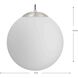 Atwell 1 Light 12 inch Brushed Nickel Pendant Ceiling Light, Large