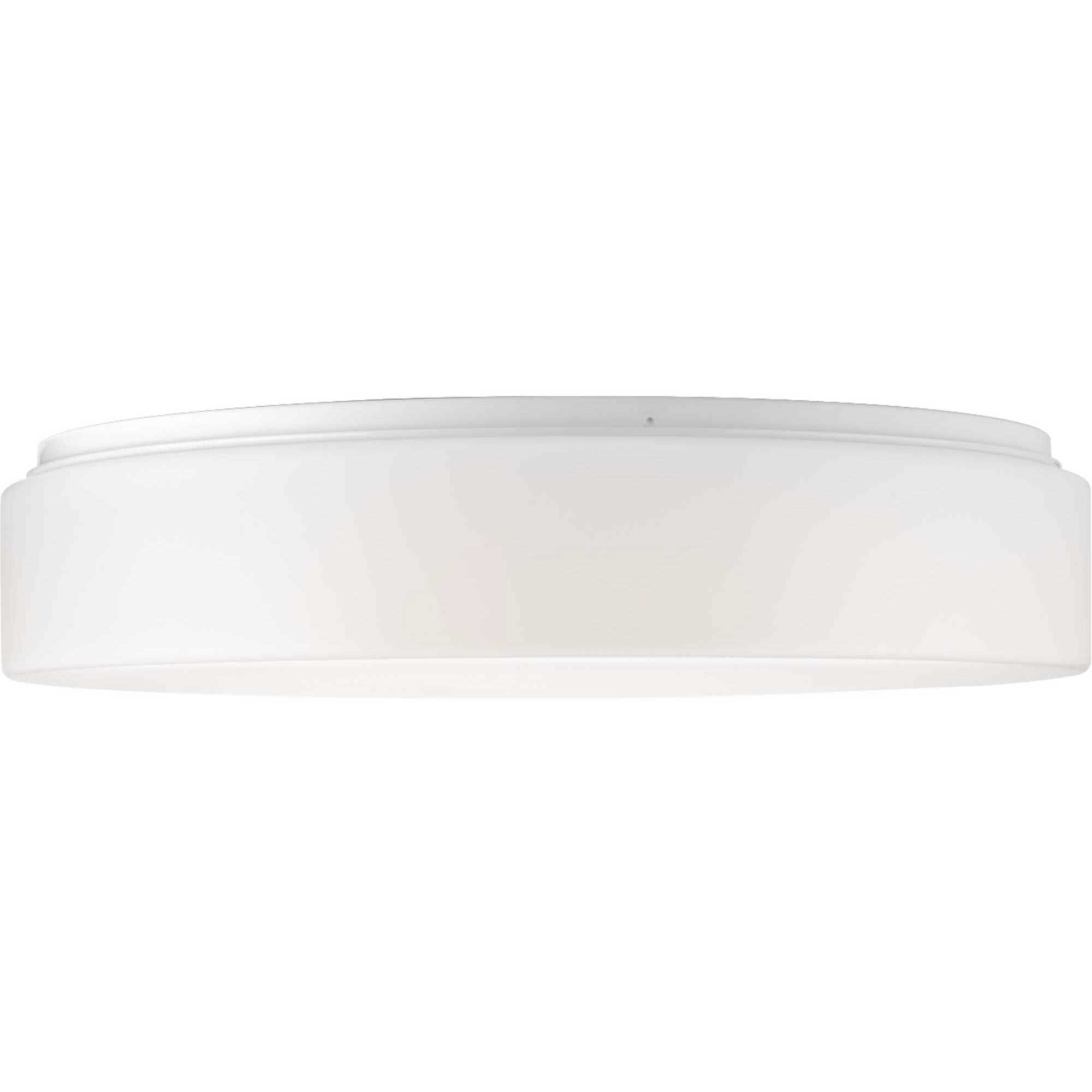 Drums And Clouds LED 16.94 inch White Flush Mount Ceiling Light, Progress LED