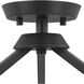 Vertex 3 Light 18 inch Matte Black Convertible Chandelier Ceiling Light