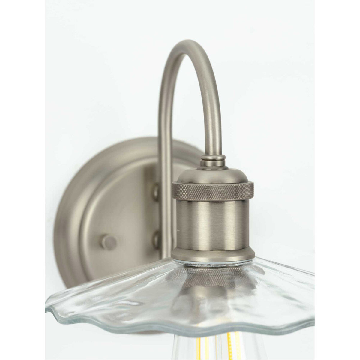 Fayette 1 Light 7.5 inch Antique Nickel Bath Vanity Wall Light