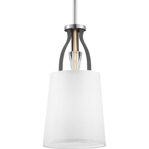 Nealy 1 Light 7.25 inch Brushed Nickel Mini-Pendant Ceiling Light