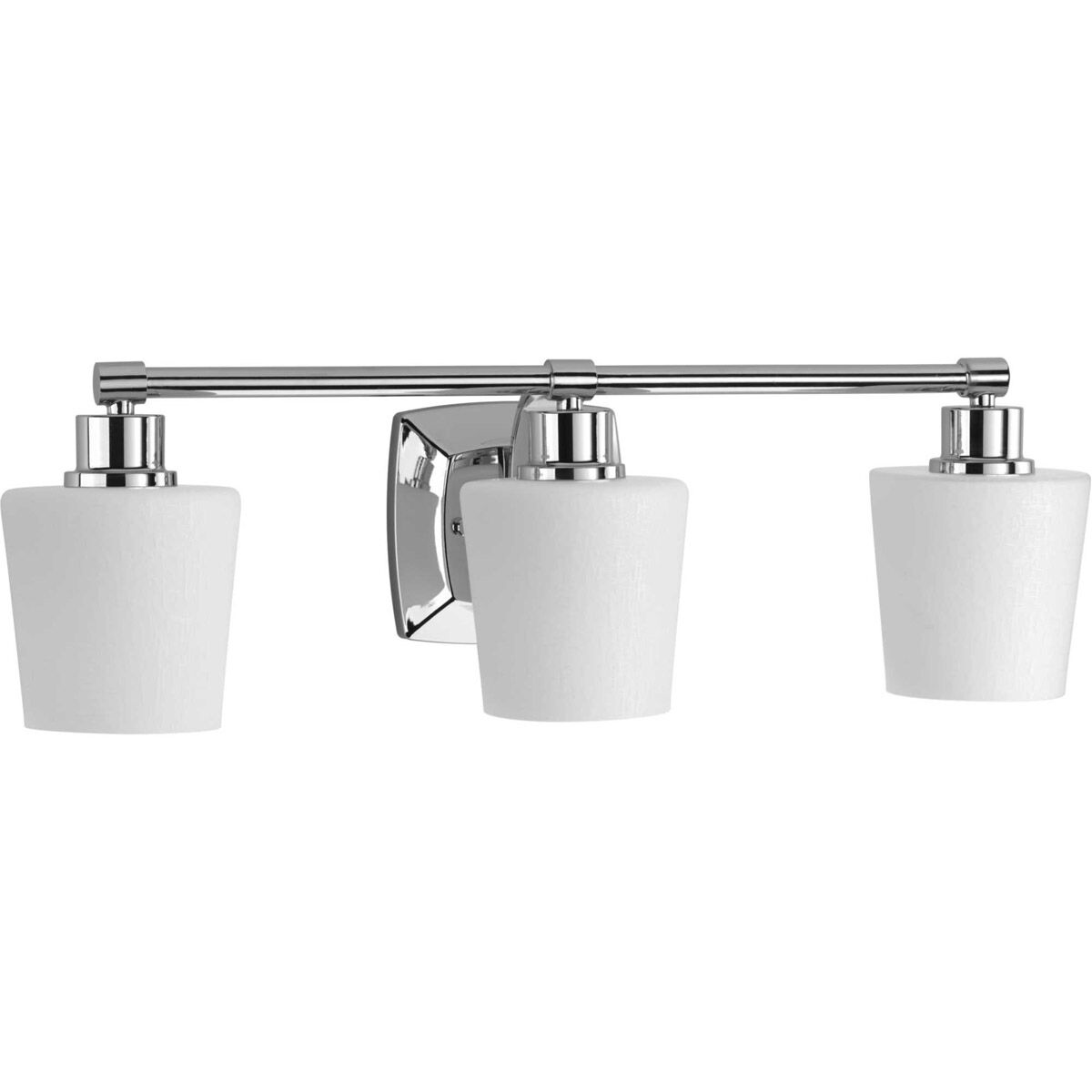 Glance 3 Light 24 inch Polished Chrome Bath Vanity Wall Light, Design Series