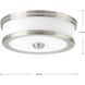 Bezel LED LED 10.5 inch Brushed Nickel Flush Mount Ceiling Light, Progress LED