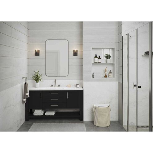 Debut 1 Light 5 inch Graphite Bath Vanity Wall Light, Design Series