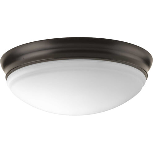 LED Flush Mount LED 11 inch Antique Bronze Flush Mount Ceiling Light, Progress LED