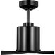Paso 60 inch Matte Black Ceiling Fan