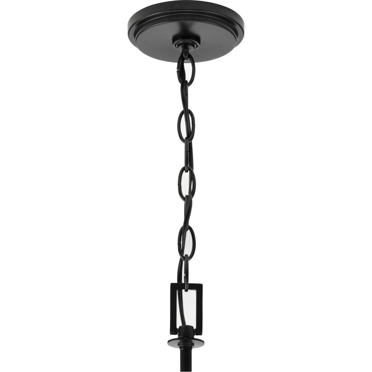 Winslett 5 Light 27.13 inch Matte Black Chandelier Ceiling Light