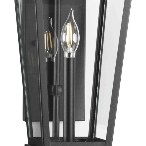 Richmond Hill 1 Light 23.5 inch Textured Black Outdoor Wall Lantern, Design Series