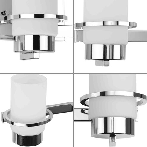 Reiss 3 Light 22.75 inch Polished Chrome Vanity Light Wall Light