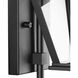 Bradshaw 1 Light 18.12 inch Textured Black Outdoor Wall Lantern, Design Series