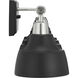 Bramlett 4 Light 33 inch Brushed Nickel Bath Vanity Wall Light