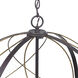 Brandywine 6 Light Antique Bronze Pendant Ceiling Light