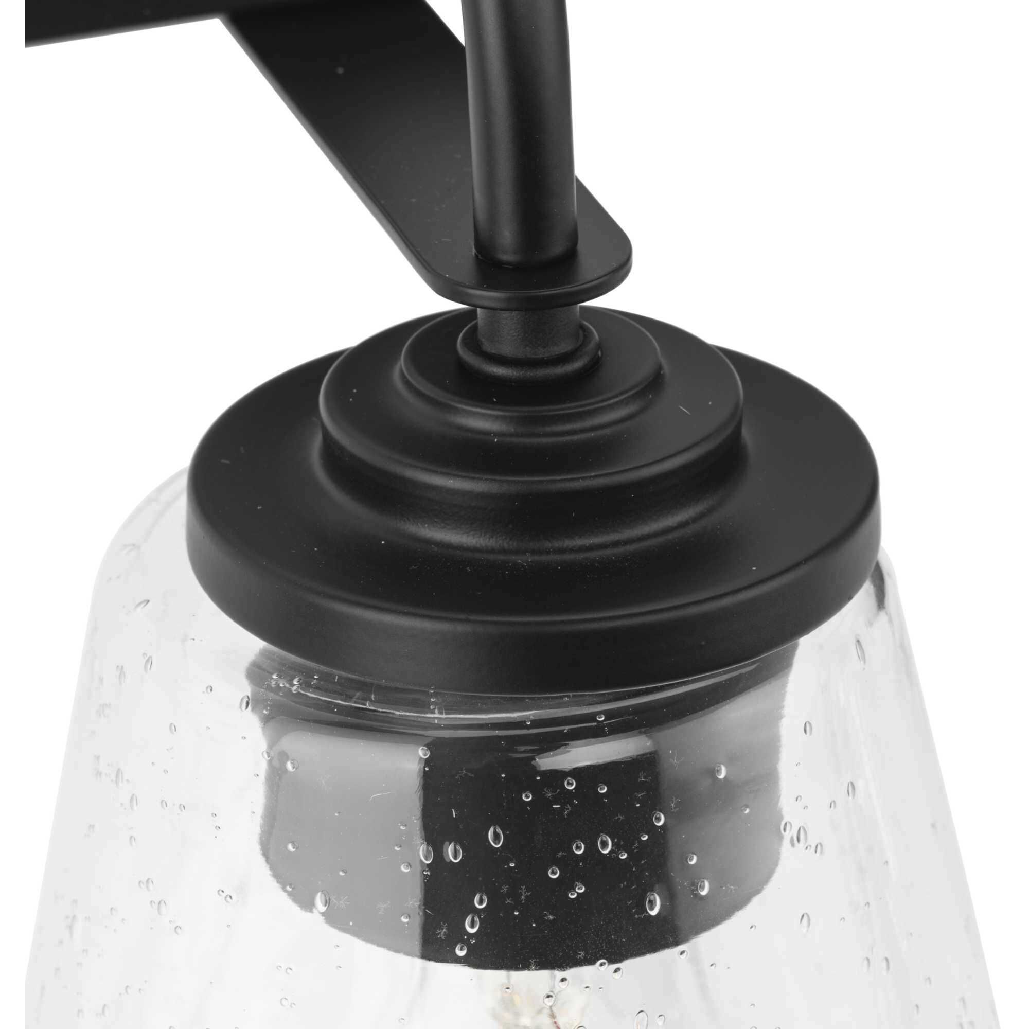 Martenne 3 Light 24 inch Matte Black Bathroom Vanity Light Wall Light